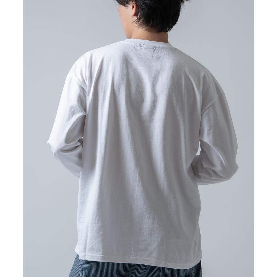 長袖Tシャツ メンズ SIDEWAY STANCE サイドウェイスタンス オリジナル ワンポイント 刺しゅう ロンT カットソー ヘンプリーフ スケーター | improves | 19