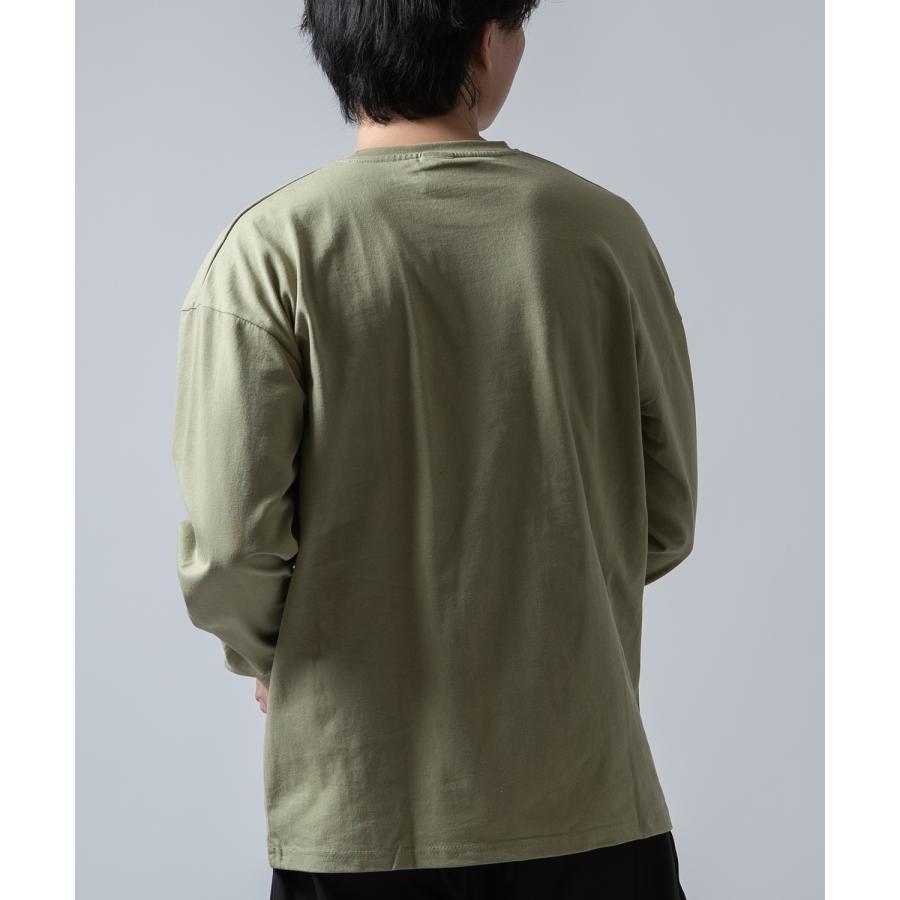 長袖Tシャツ メンズ SIDEWAY STANCE サイドウェイスタンス オリジナル ワンポイント 刺しゅう ロンT カットソー ヘンプリーフ スケーター | improves | 07