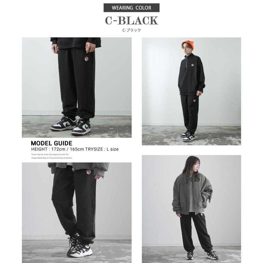 スウェットパンツ メンズ SIDEWAY STANCE サイドウェイスタンス オリジナル ワッペン刺しゅう 裏毛 ジョガーパンツ アメカジ スケーター ストリート 韓国 | improves | 26