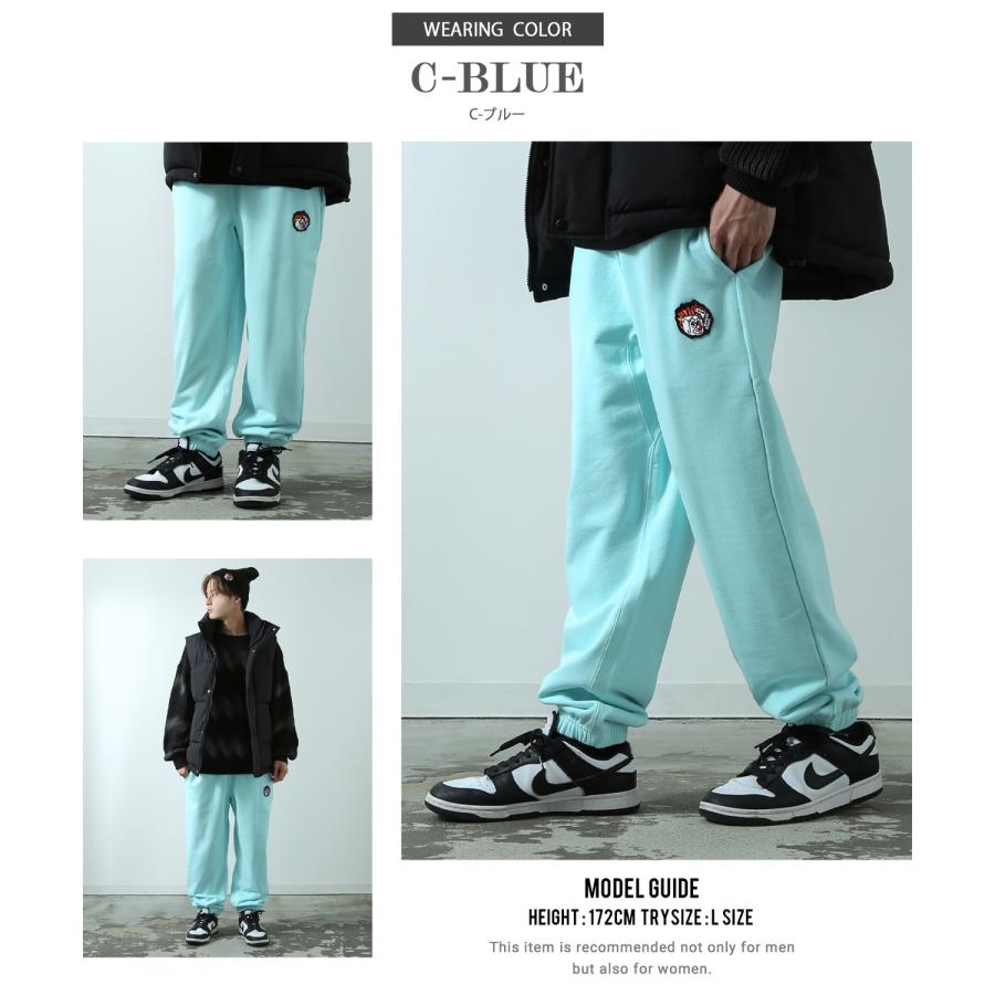 スウェットパンツ メンズ SIDEWAY STANCE サイドウェイスタンス オリジナル ワッペン刺しゅう 裏毛 ジョガーパンツ アメカジ スケーター ストリート 韓国 | improves | 28