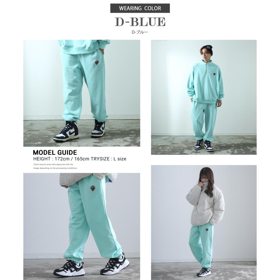 スウェットパンツ メンズ SIDEWAY STANCE サイドウェイスタンス オリジナル ワッペン刺しゅう 裏毛 ジョガーパンツ アメカジ スケーター ストリート 韓国 | improves | 32