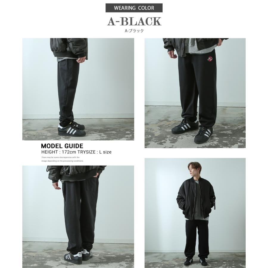スウェットパンツ メンズ SIDEWAY STANCE サイドウェイスタンス オリジナル ワッペン刺しゅう 裏毛 ジョガーパンツ アメカジ スケーター ストリート 韓国 | improves | 18