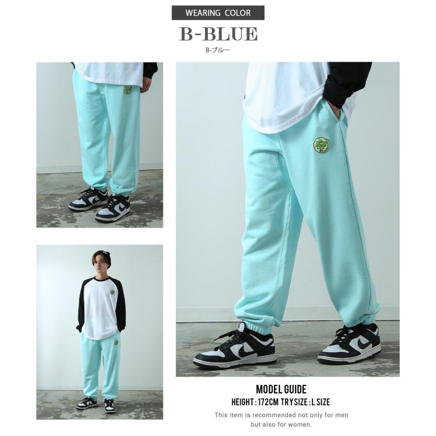 スウェットパンツ メンズ SIDEWAY STANCE サイドウェイスタンス オリジナル ワッペン刺しゅう 裏毛 ジョガーパンツ アメカジ スケーター ストリート 韓国 | improves | 24