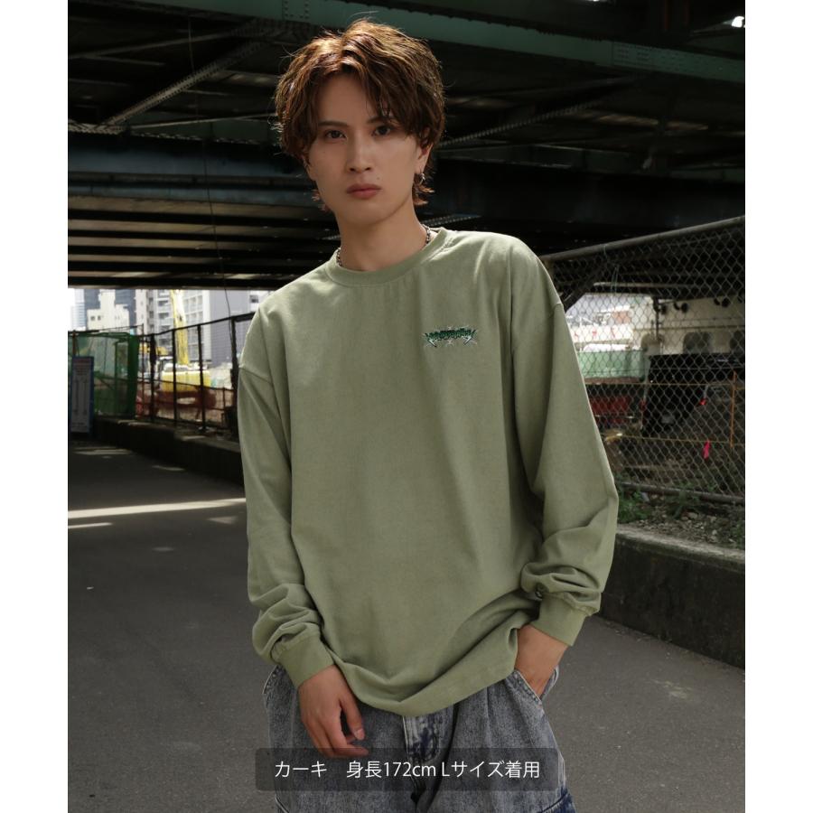 長袖Tシャツ メンズ SIDEWAY STANCE サイドウェイスタンス オリジナルプリント サンダーノーウェイ グラフィック ロンT 大きめ アメカジ スケーター ストリート | improves | 14