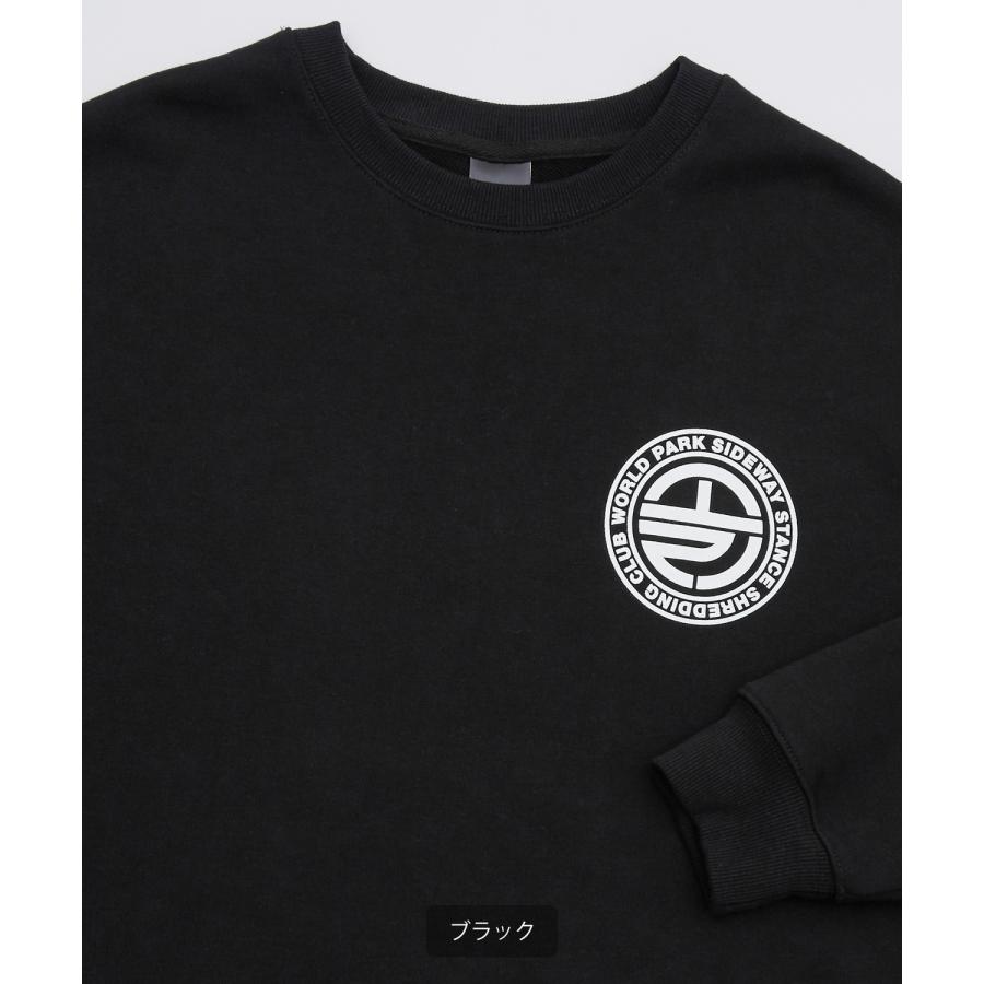 トレーナー メンズ レディース SIDEWAY STANCE サイドウェイスタンス オリジナルプリント グラフィック スウェット ロゴサークル オーバーサイズ | improves | 12