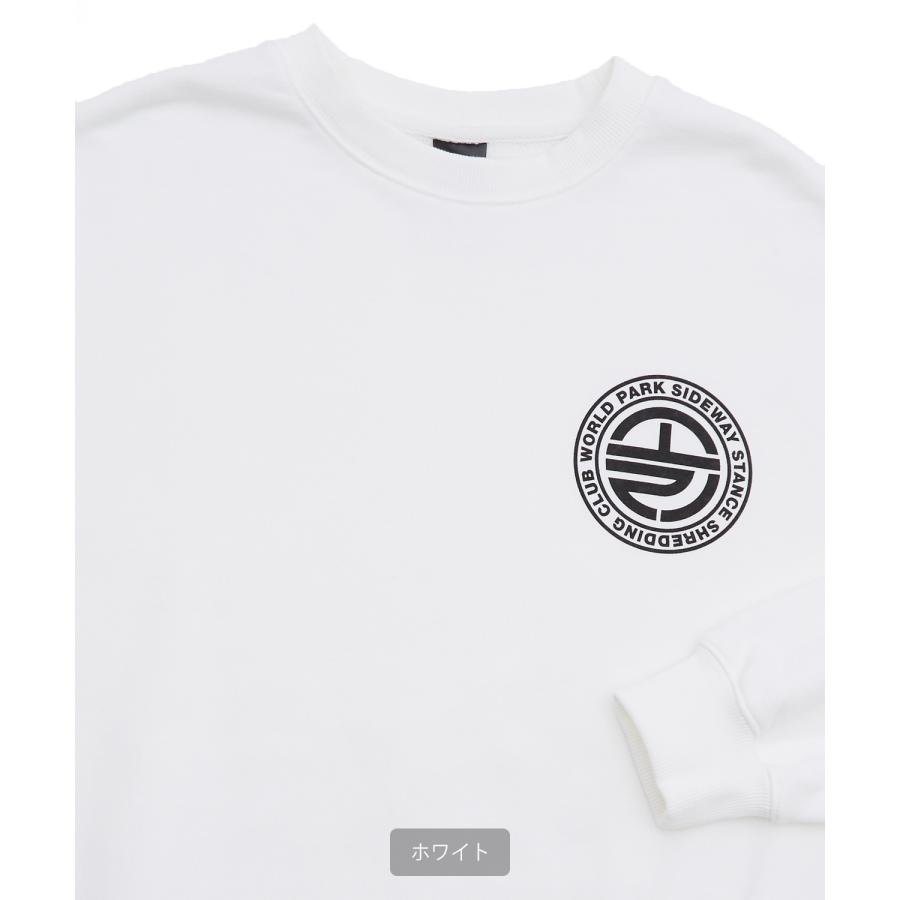 トレーナー メンズ レディース SIDEWAY STANCE サイドウェイスタンス オリジナルプリント グラフィック スウェット ロゴサークル オーバーサイズ | improves | 13