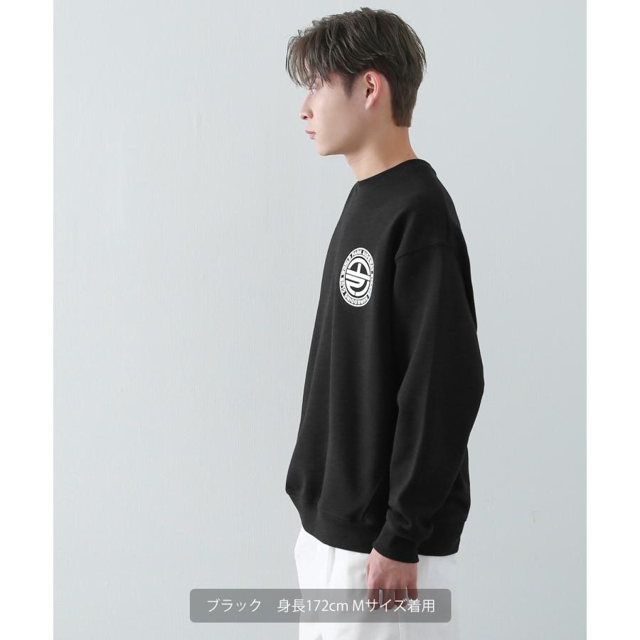 トレーナー メンズ レディース SIDEWAY STANCE サイドウェイスタンス オリジナルプリント グラフィック スウェット ロゴサークル オーバーサイズ | improves | 04