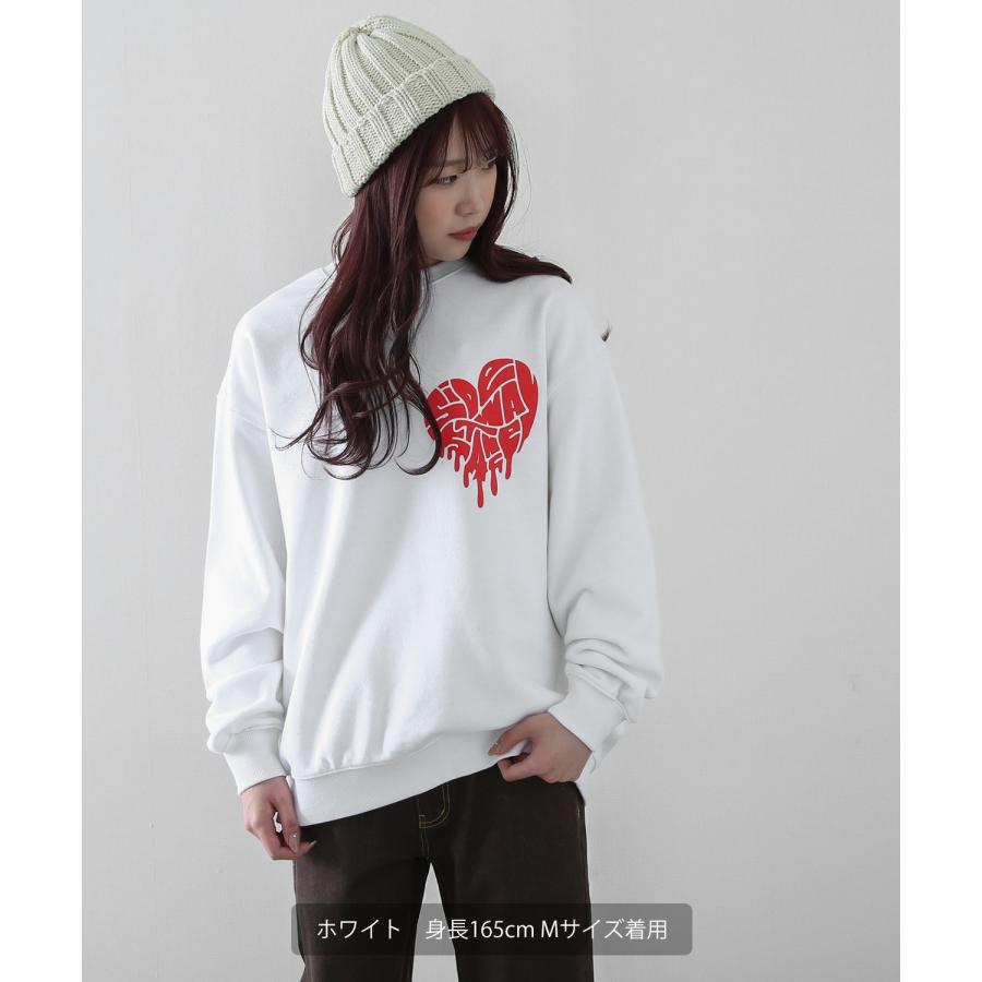 トレーナー メンズ レディース SIDEWAY STANCE サイドウェイスタンス オリジナルプリント グラフィック スウェット ドリップハート オーバーサイズ | improves | 12