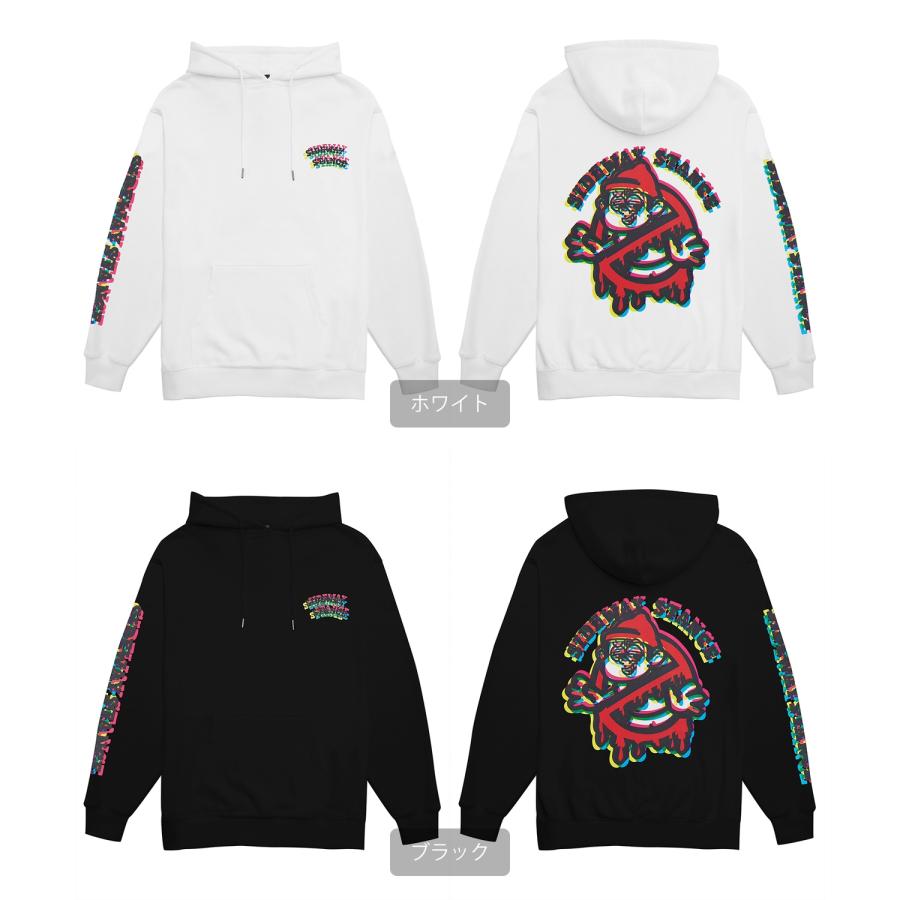 パーカー メンズ SIDEWAY STANCE サイドウェイスタンス オリジナルプリント グラフィック スウェット グリッチ NO WAY オーバーサイズ アメカジ カジュアル | improves | 20