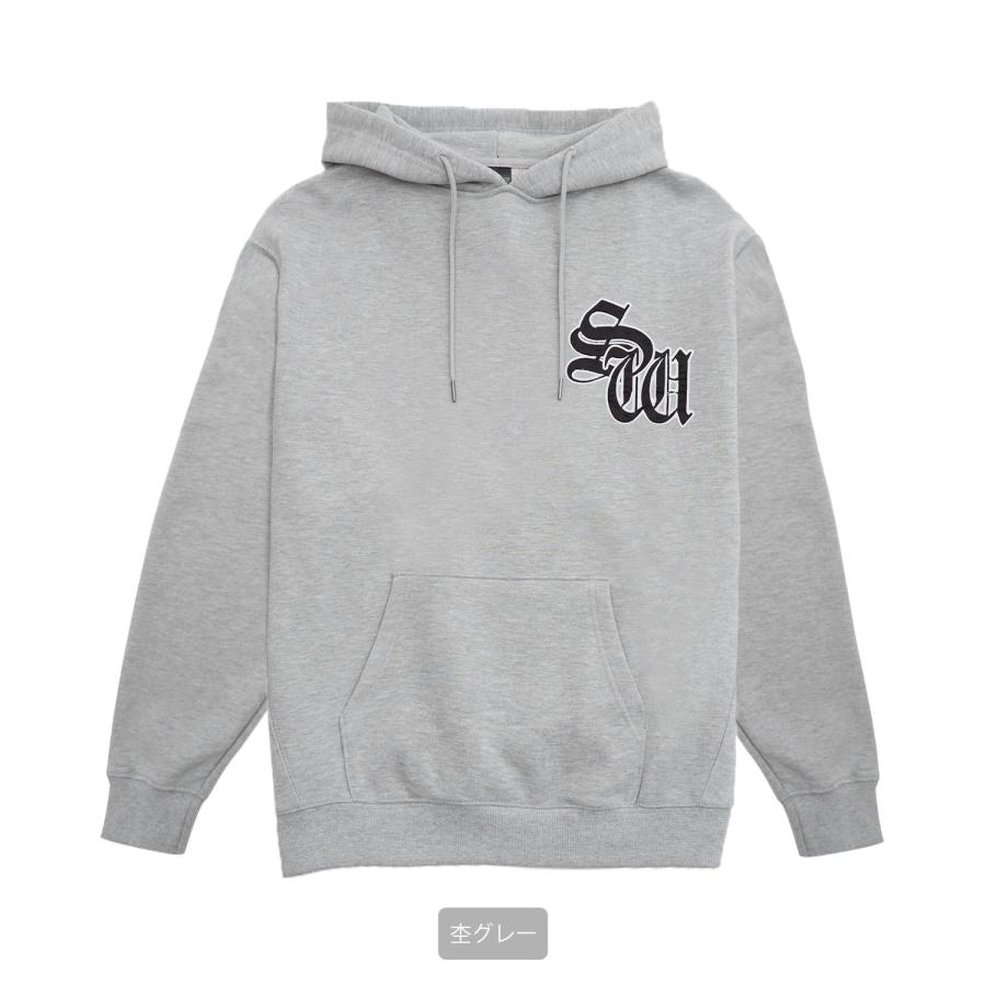 パーカー メンズ SIDEWAY STANCE サイドウェイスタンス オリジナル スウェット SW フォント 刺しゅう オーバーサイズ 大きめ アメカジ カジュアル | improves | 18