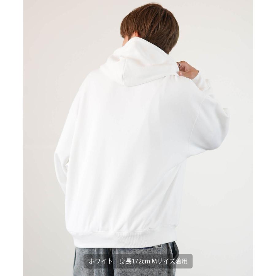 パーカー メンズ SIDEWAY STANCE サイドウェイスタンス オリジナル スウェット SW フォント 刺しゅう オーバーサイズ 大きめ アメカジ カジュアル | improves | 04