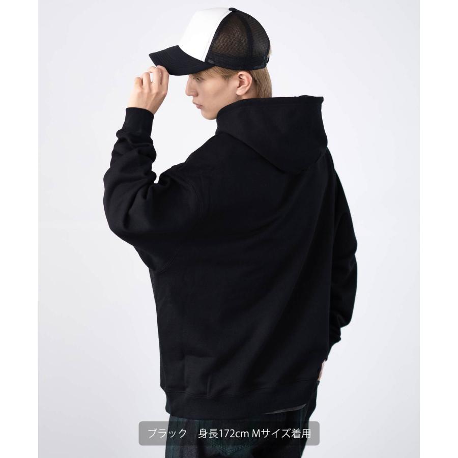 パーカー メンズ SIDEWAY STANCE サイドウェイスタンス オリジナル スウェット SW フォント 刺しゅう オーバーサイズ 大きめ アメカジ カジュアル | improves | 08