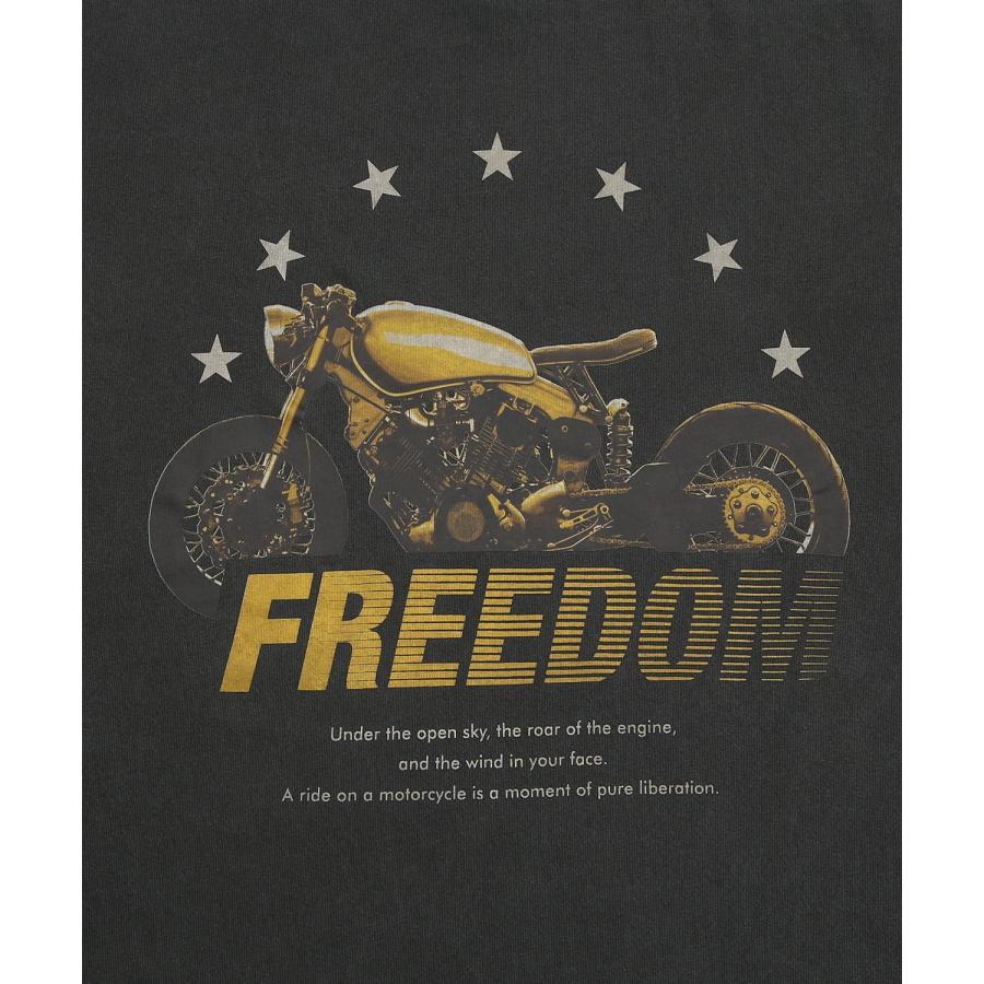 長袖Tシャツ メンズ SIDEWAY STANCE オリジナルプリント モーターサイクル ピグメント ロンT Tシャツ カットソー 大きめ アメカジ スケーター ストリート 古着 | improves | 11