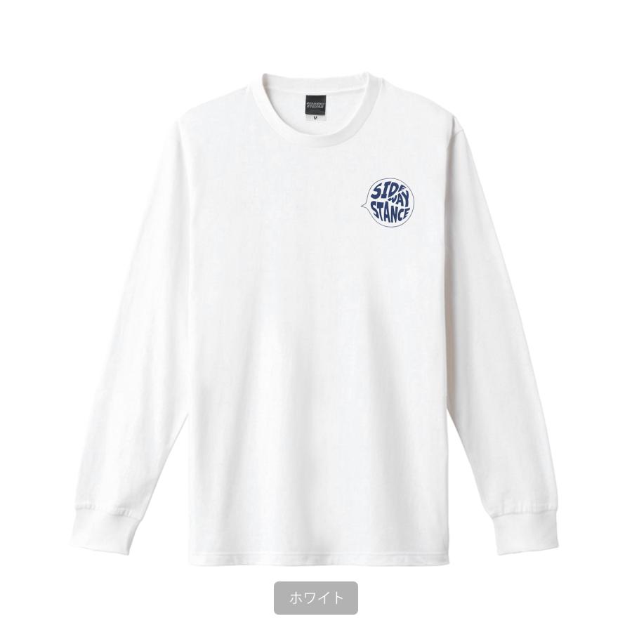 長袖Tシャツ メンズ SIDEWAY STANCE サイドウェイスタンス オリジナルプリント ガムボール グラフィック ロンT 大きめ アメカジ スケーター ストリート | improves | 13