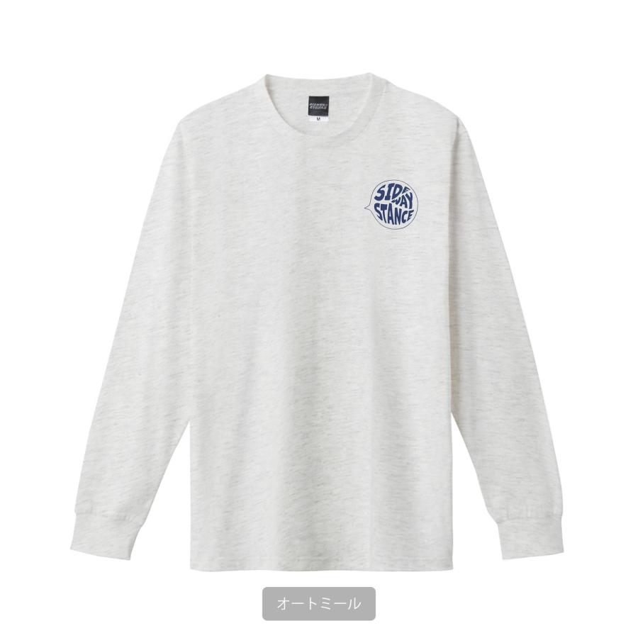 長袖Tシャツ メンズ SIDEWAY STANCE サイドウェイスタンス オリジナルプリント ガムボール グラフィック ロンT 大きめ アメカジ スケーター ストリート | improves | 17