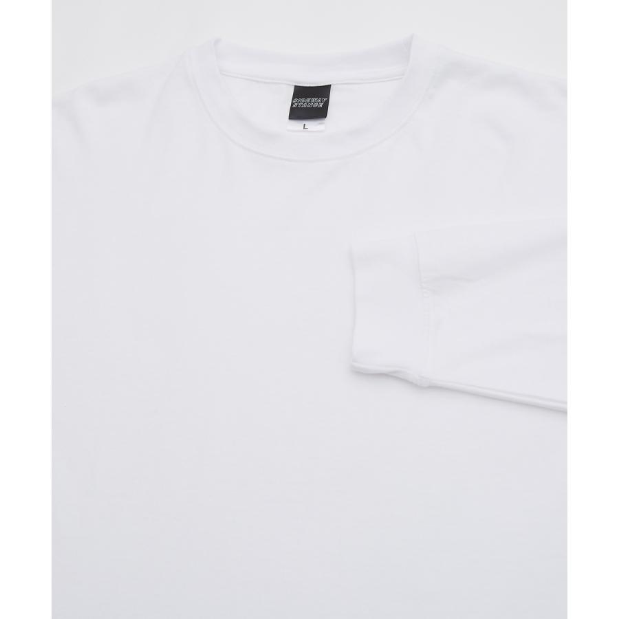 長袖Tシャツ メンズ SIDEWAY STANCE サイドウェイスタンス オリジナルプリント グリッチ NO WAY グラフィック ロンT 大きめ アメカジ スケーター ストリート | improves | 24