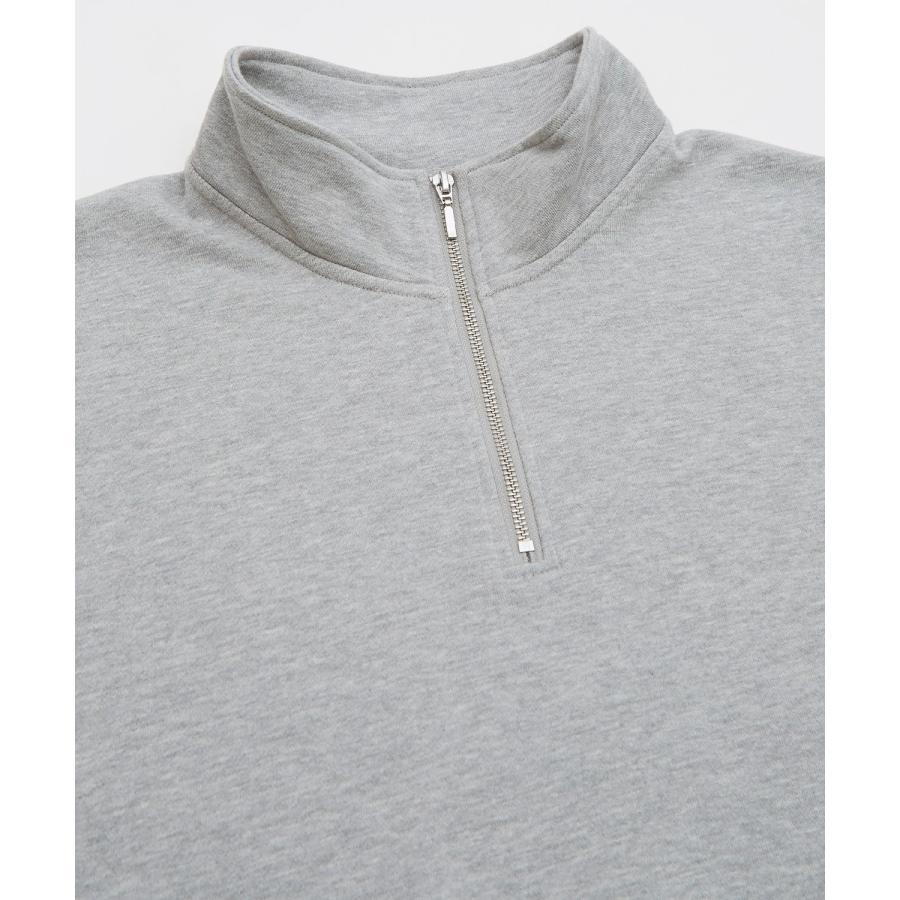 トレーナー メンズ SIDEWAY STANCE サイドウェイスタンス ワンポイント刺しゅう ハーフジップ 裏毛スウェット 大きめ アメカジ スケーター ストリート | improves | 28