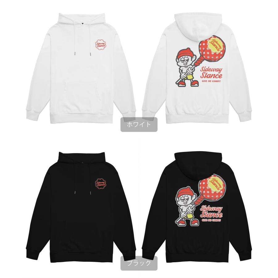 パーカー メンズ SIDEWAY STANCE サイドウェイスタンス オリジナルプリント グラフィック スウェット キャンディボーイ オーバーサイズ アメカジ カジュアル | improves | 21