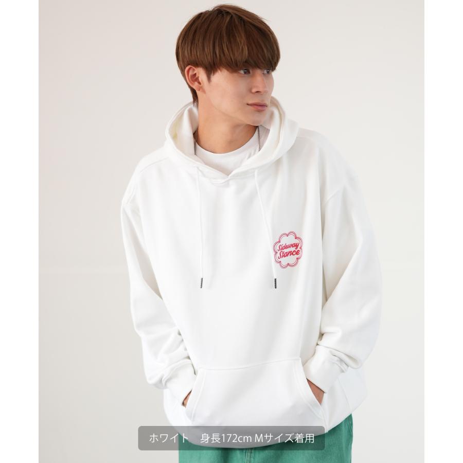 パーカー メンズ SIDEWAY STANCE サイドウェイスタンス オリジナルプリント グラフィック スウェット キャンディボーイ オーバーサイズ アメカジ カジュアル | improves | 05