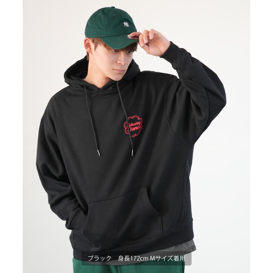 パーカー メンズ SIDEWAY STANCE サイドウェイスタンス オリジナルプリント グラフィック スウェット キャンディボーイ オーバーサイズ アメカジ カジュアル | improves | 09