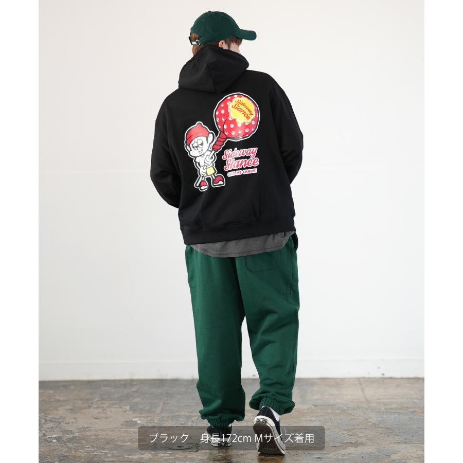 パーカー メンズ SIDEWAY STANCE サイドウェイスタンス オリジナルプリント グラフィック スウェット キャンディボーイ オーバーサイズ アメカジ カジュアル | improves | 11