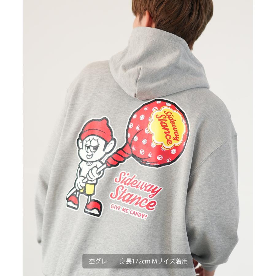 パーカー メンズ SIDEWAY STANCE サイドウェイスタンス オリジナルプリント グラフィック スウェット キャンディボーイ オーバーサイズ アメカジ カジュアル | improves | 13