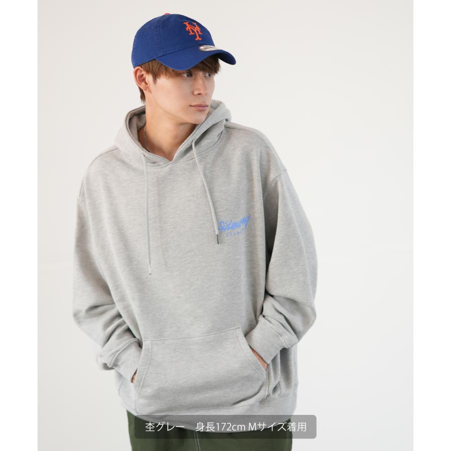 パーカー メンズ SIDEWAY STANCE サイドウェイスタンス オリジナルプリント グラフィック スウェット トマト缶 ボーイ オーバーサイズ アメカジ カジュアル | improves | 11