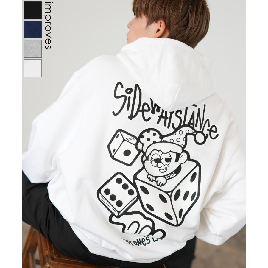 improves（インプローブス） パーカー メンズ SIDEWAY STANCE サイド