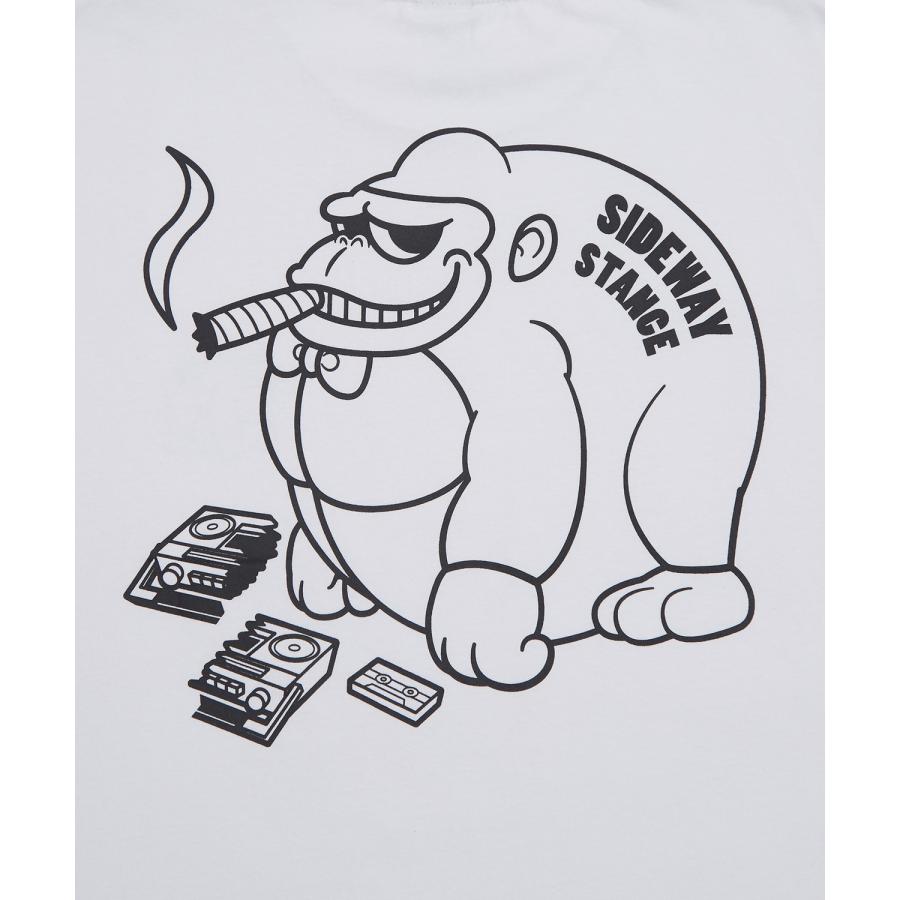 半袖Tシャツ メンズ SIDEWAY STANCE サイドウェイスタンス オリジナルプリント ブレークゴリラ グラフィック カットソー アメカジ スケーター ストリート | improves | 18