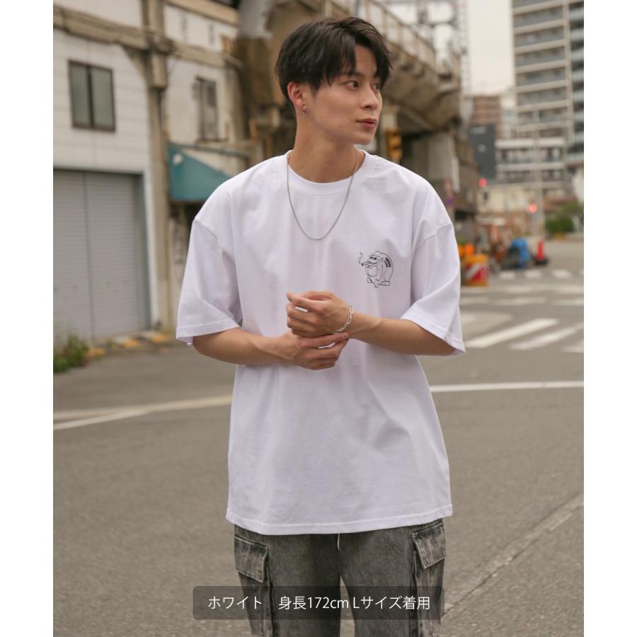 半袖Tシャツ メンズ SIDEWAY STANCE サイドウェイスタンス オリジナルプリント ブレークゴリラ グラフィック カットソー アメカジ スケーター ストリート | improves | 09