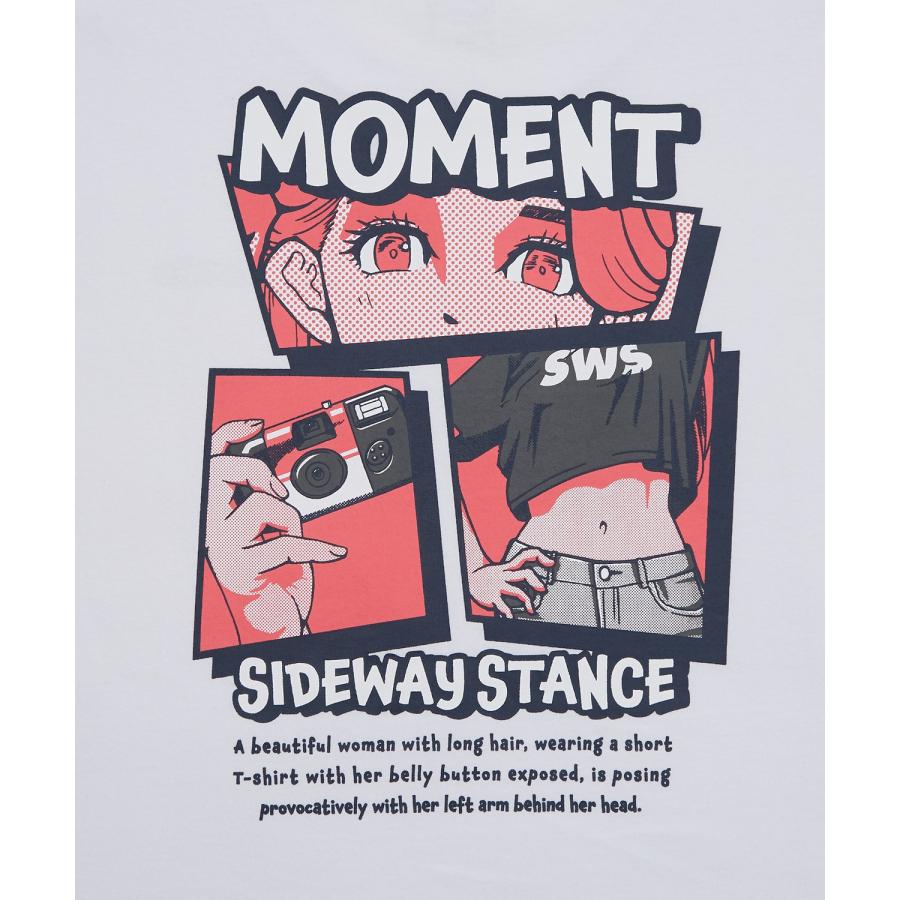半袖Tシャツ メンズ SIDEWAY STANCE サイドウェイスタンス オリジナルプリント モーメントガール グラフィック カットソー アメカジ スケーター ストリート | improves | 19