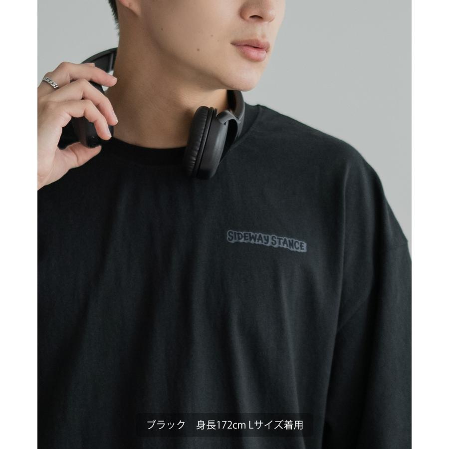 半袖Tシャツ メンズ SIDEWAY STANCE サイドウェイスタンス オリジナルプリント モーメントガール グラフィック カットソー アメカジ スケーター ストリート | improves | 09