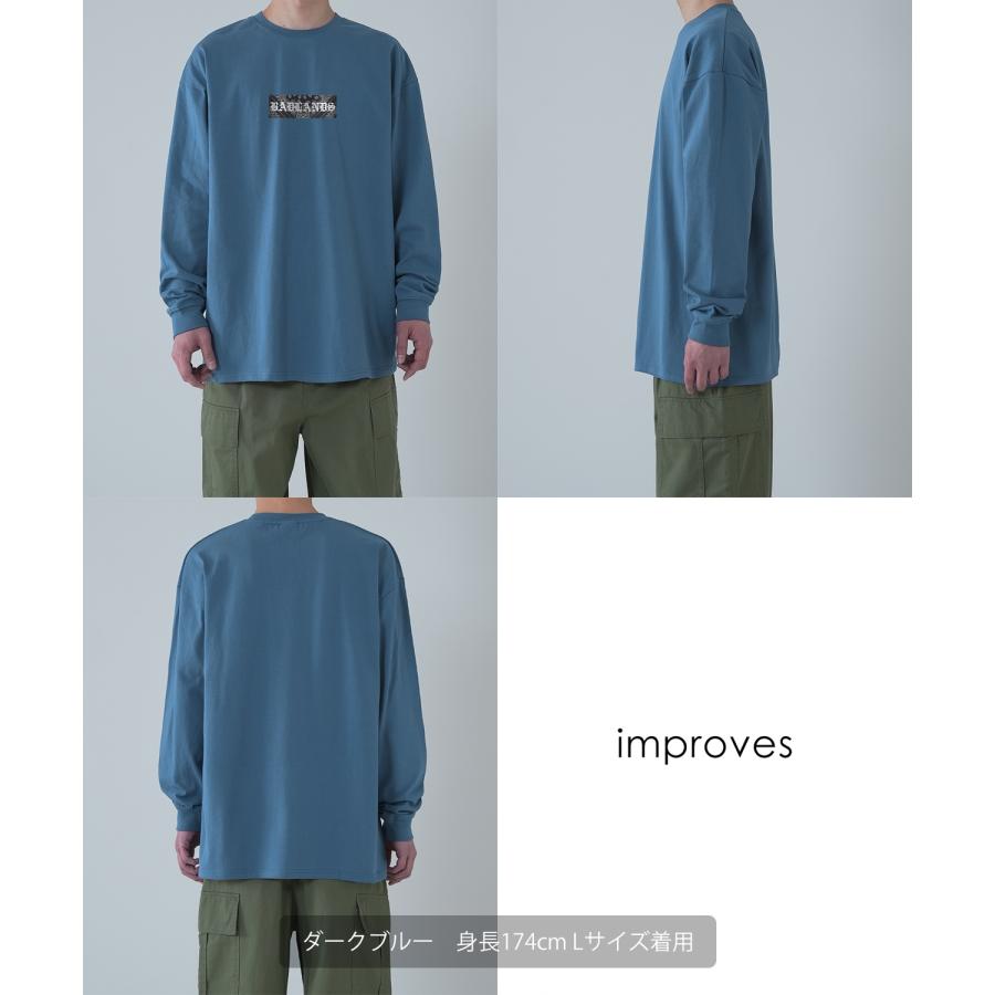 長袖Tシャツ メンズ SIDEWAY STANCE サイドウェイスタンス オリジナルプリント ペイズリーボックスロゴ グラフィック ロンT アメカジ スケーター ストリート | improves | 19