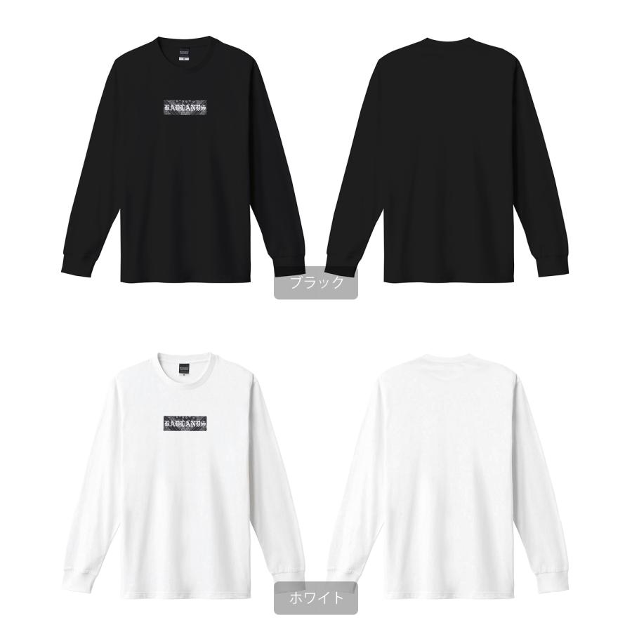 長袖Tシャツ メンズ SIDEWAY STANCE サイドウェイスタンス オリジナルプリント ペイズリーボックスロゴ グラフィック ロンT アメカジ スケーター ストリート | improves | 20