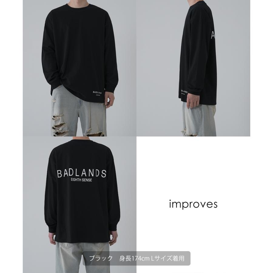 長袖Tシャツ メンズ SIDEWAY STANCE サイドウェイスタンス オリジナルプリント でかロゴ グラフィック ロンT アメカジ スケーター ストリート | improves | 16