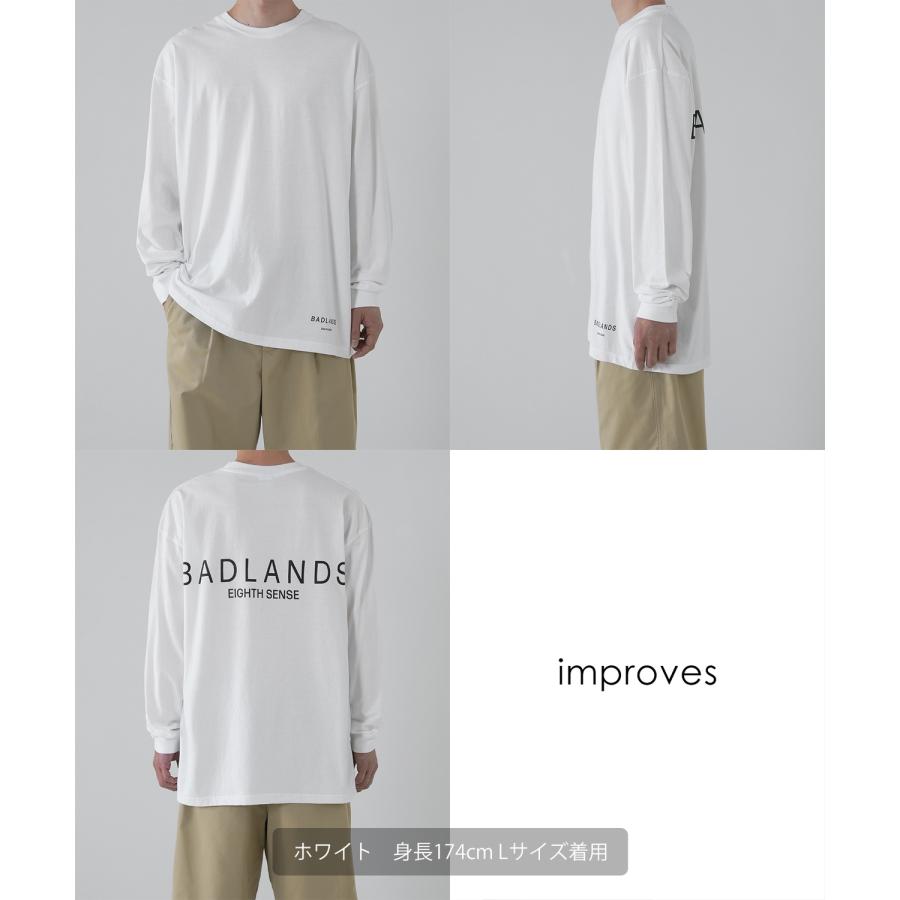 長袖Tシャツ メンズ SIDEWAY STANCE サイドウェイスタンス オリジナルプリント でかロゴ グラフィック ロンT アメカジ スケーター ストリート | improves | 17
