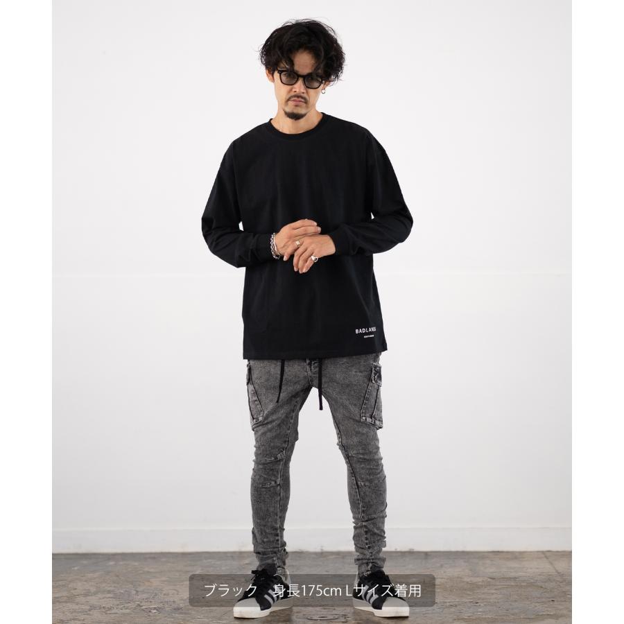 長袖Tシャツ メンズ SIDEWAY STANCE サイドウェイスタンス オリジナルプリント でかロゴ グラフィック ロンT アメカジ スケーター ストリート | improves | 07