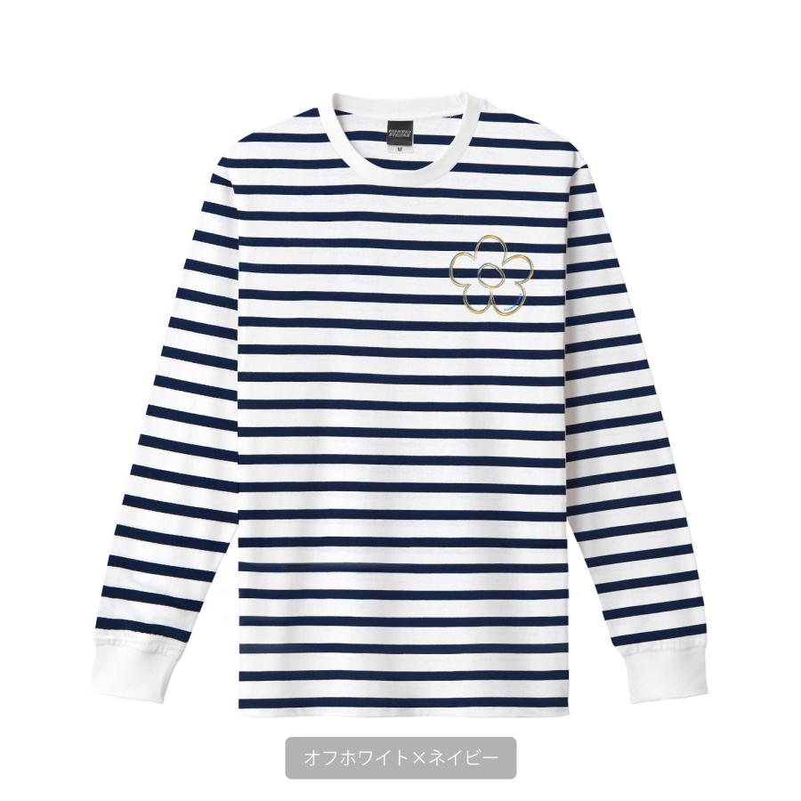 長袖Tシャツ メンズ  SIDEWAY STANCE サイドウェイスタンス オリジナルプリント フラワー ロンT ボーダーTシャツ カットソー  スケーター | improves | 15