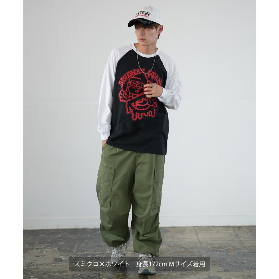 長袖Tシャツ メンズ SIDEWAY STANCE サイドウェイスタンス オリジナルプリント ノーウェイ グラフィック ロンT ラグラン スケーター ストリート | improves | 07