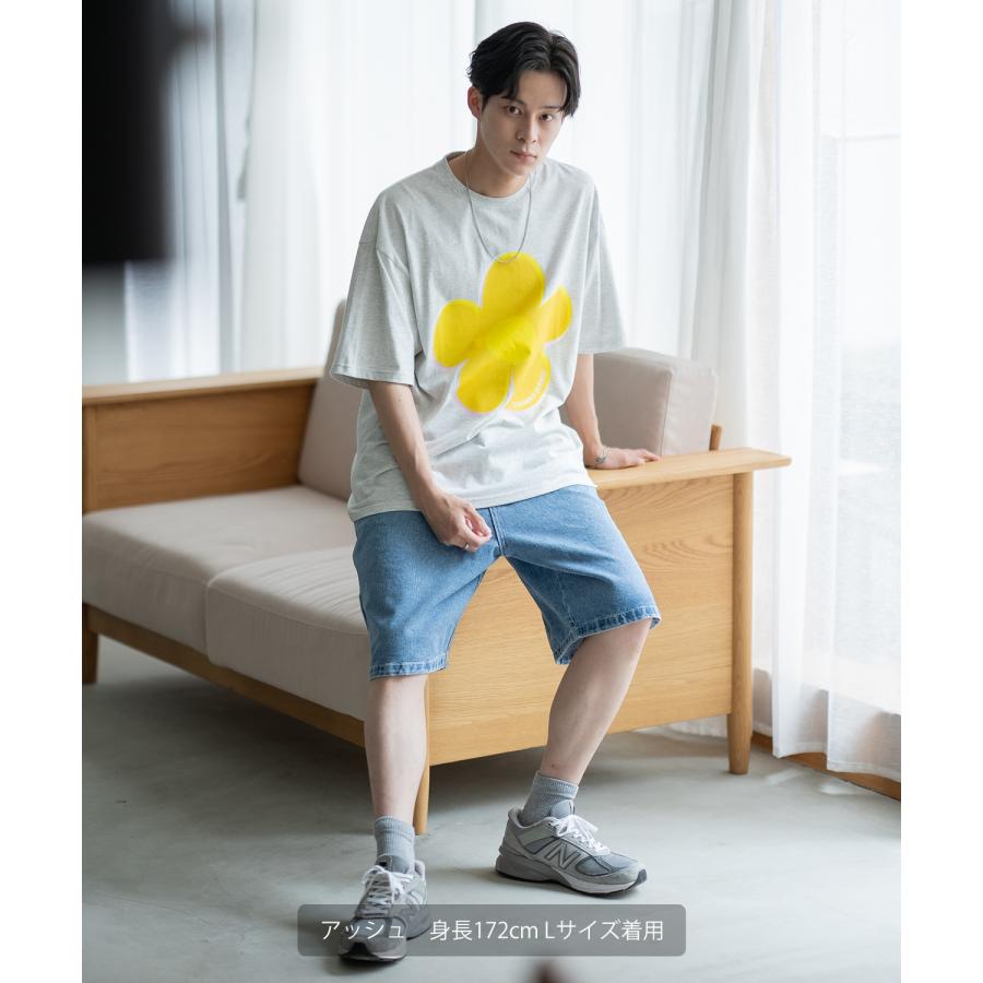 半袖Tシャツ メンズ SIDEWAY STANCE サイドウェイスタンス オリジナルプリント モザイクフラワー グラフィック カットソー アメカジ スケーター ストリート | improves | 15