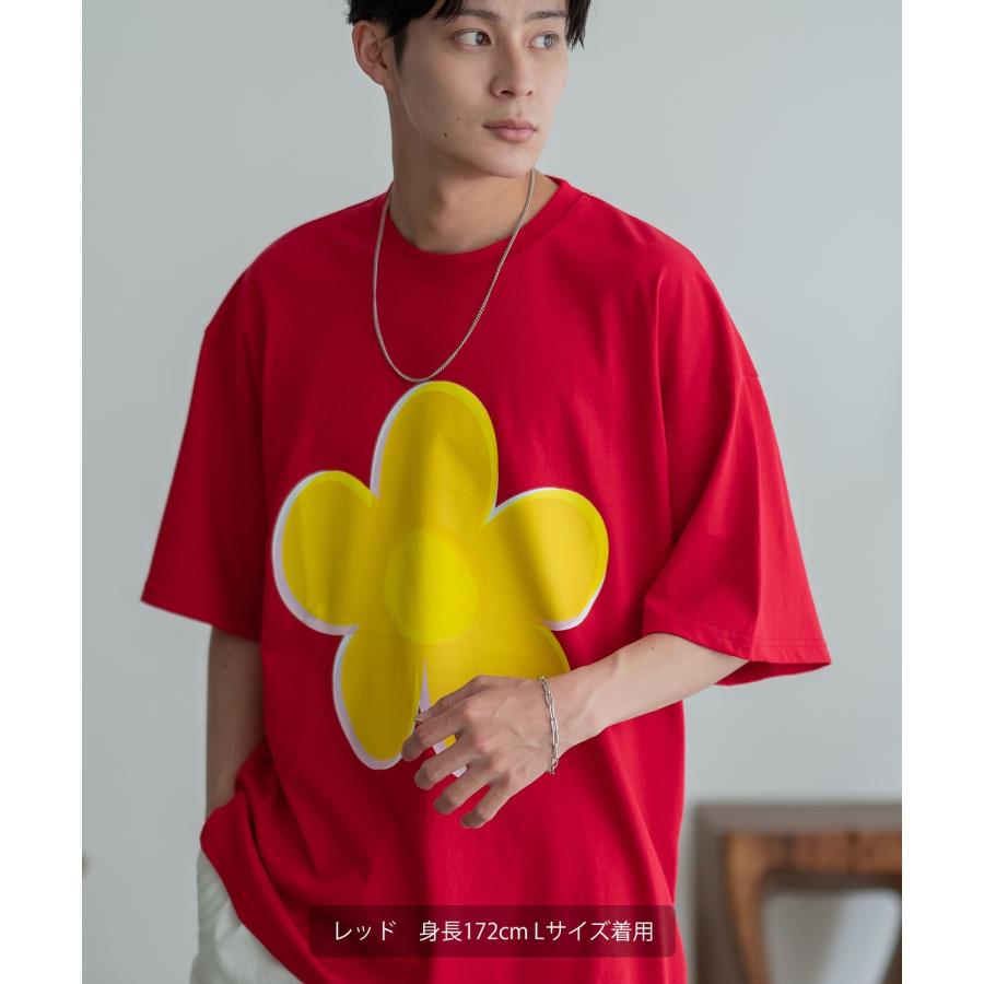 半袖Tシャツ メンズ SIDEWAY STANCE サイドウェイスタンス オリジナルプリント モザイクフラワー グラフィック カットソー アメカジ スケーター ストリート | improves | 16