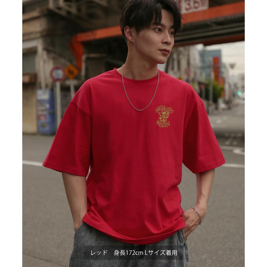 半袖Tシャツ メンズ SIDEWAY STANCE サイドウェイスタンス オリジナルプリント ヘンプリーフ グラフィック カットソー アメカジ スケーター ストリート | improves | 16