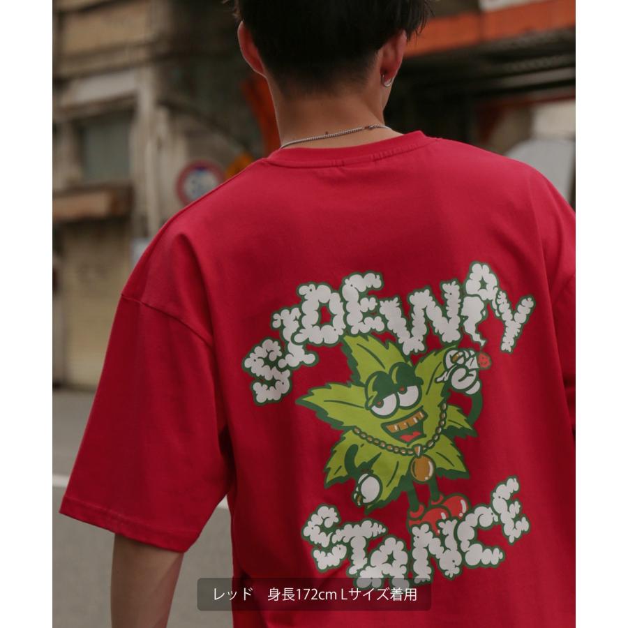 半袖Tシャツ メンズ SIDEWAY STANCE サイドウェイスタンス オリジナルプリント ヘンプリーフ グラフィック カットソー アメカジ スケーター ストリート | improves | 18
