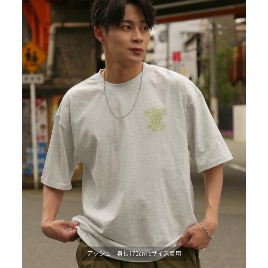 半袖Tシャツ メンズ SIDEWAY STANCE サイドウェイスタンス オリジナルプリント ヘンプリーフ グラフィック カットソー アメカジ スケーター ストリート | improves | 12