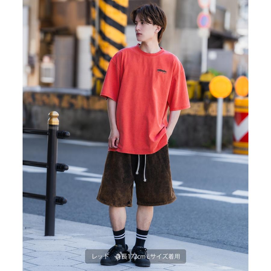 半袖Tシャツ メンズ SIDEWAY STANCE サイドウェイスタンス プリント ピグメント サンダーノーウェイ カットソー アメカジ スケーター ストリート 古着MIX | improves | 16
