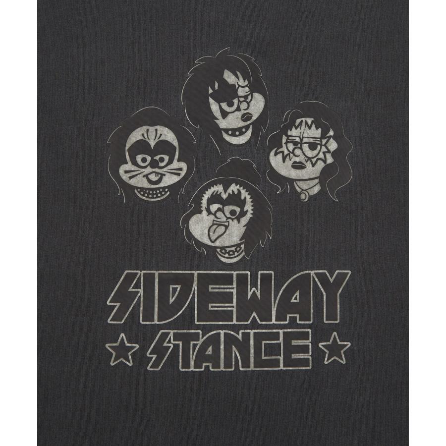 半袖Tシャツ メンズ SIDEWAY STANCE サイドウェイスタンス プリント ピグメント ロックバンド カットソー アメカジ スケーター ストリート 古着MIX | improves | 16