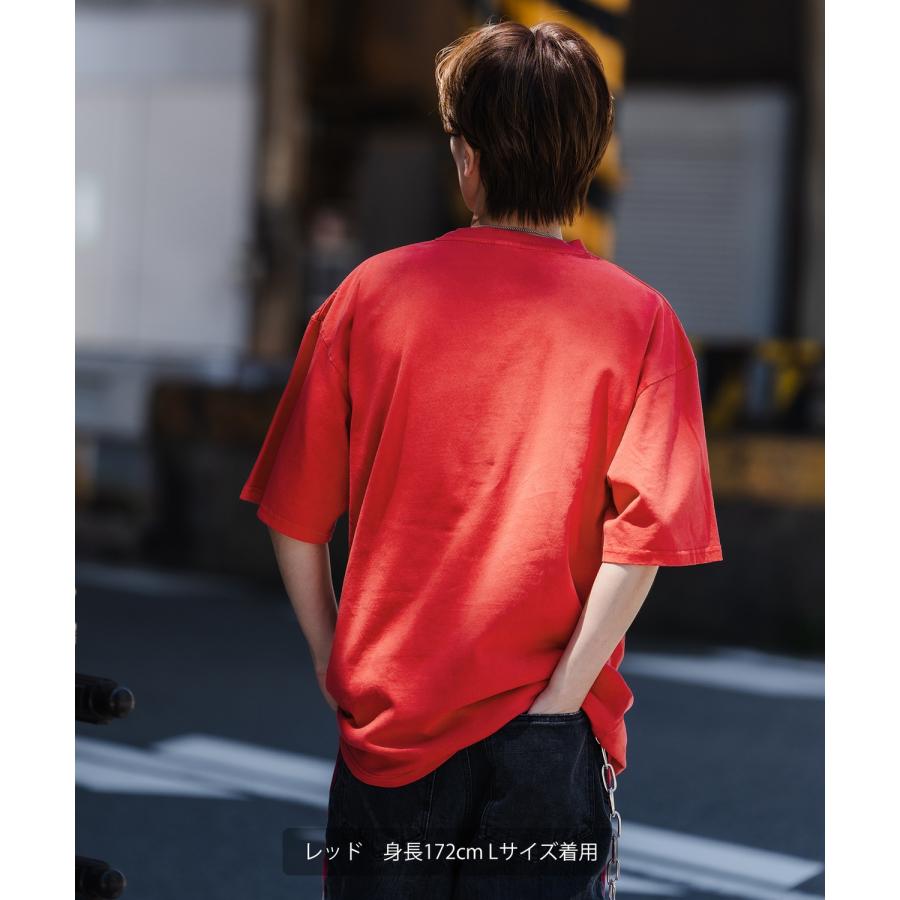 半袖Tシャツ メンズ SIDEWAY STANCE サイドウェイスタンス プリント ピグメント イーグル カットソー アメカジ スケーター ストリート 古着MIX | improves | 13