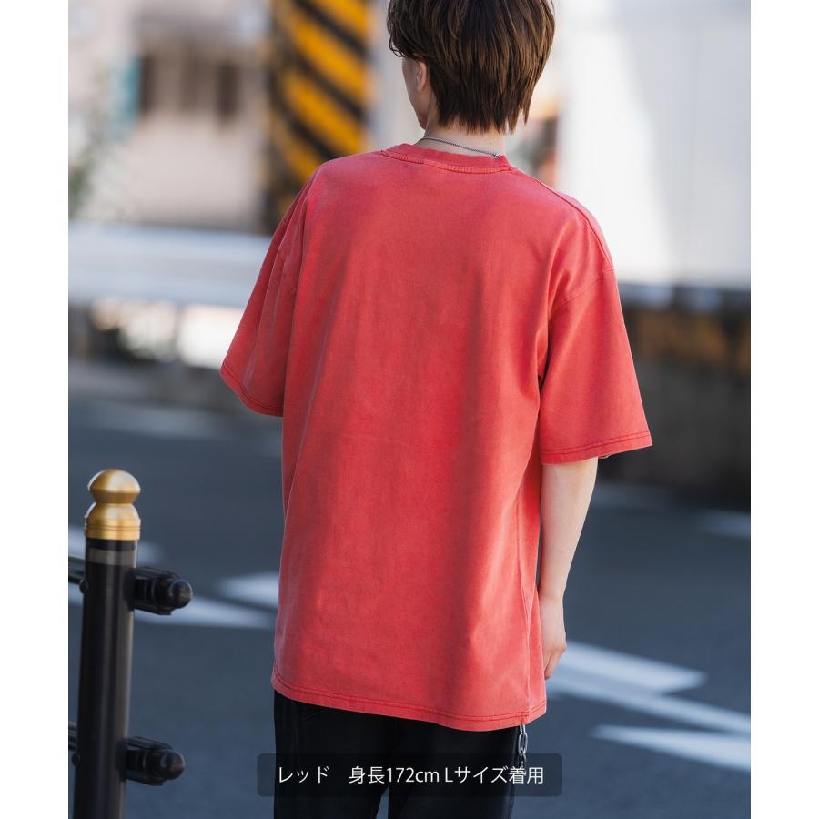半袖Tシャツ メンズ SIDEWAY STANCE サイドウェイスタンス プリント ピグメント ギャングスタ カットソー アメカジ スケーター ストリート 古着MIX | improves | 14