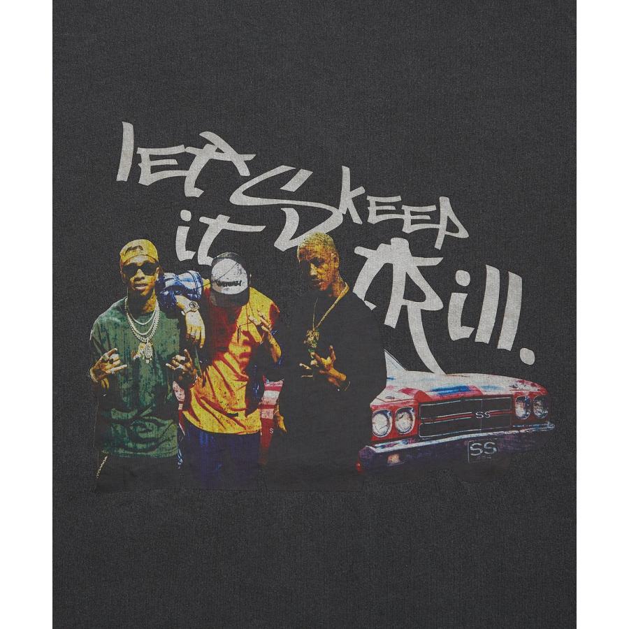 半袖Tシャツ メンズ SIDEWAY STANCE サイドウェイスタンス プリント ピグメント ギャングスタ カットソー アメカジ スケーター ストリート 古着MIX | improves | 17