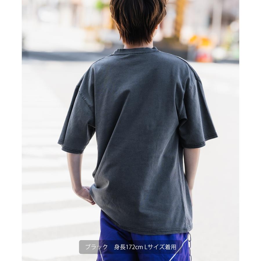 半袖Tシャツ メンズ SIDEWAY STANCE サイドウェイスタンス プリント ピグメント ギャングスタ カットソー アメカジ スケーター ストリート 古着MIX | improves | 05